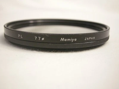 Genuine Mamiya 77mm PL  Polarizing lens Filter - Image 1 of 3