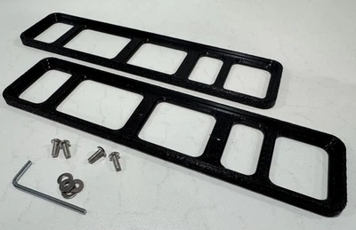 Side Rail Protector Handles for Icom IC706 IC706Mk2G HF/VHF Transceiver & Screws - Image 1 of 4