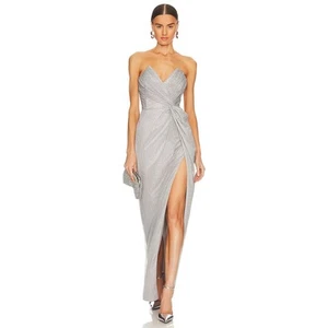 Katie May Finn Kleid Silber Größe S - Bild 1 von 9