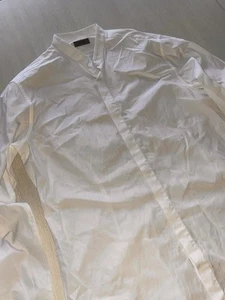 Lanvin Button Up Men’s Dress Shirt Size 41/16 Slim MSRP $550 - Picture 1 of 10