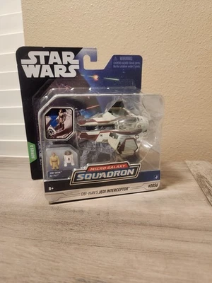 Star Wars Micro Galaxy Squadron Obi Wan's Jedi Interceptor, Series 3 #0056, New - Image 1 of 4