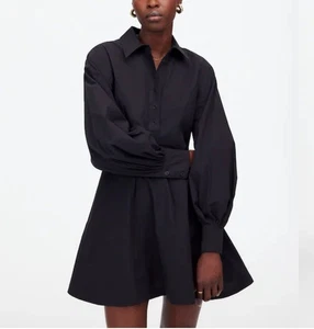 Vestido camisero Madewell para mujer 10 manga larga con cuello NV205 - Imagen 1 de 11