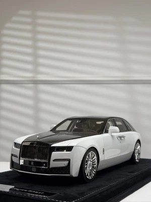 Rolls-Royce Ghost (White/ Black) [Henson&Heaven] 1/18 scale - Image 1 of 4