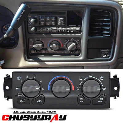 AC Heater Climate Control Module For  2001-2002 Chevrolet Silverado 1500 2500 HD - Image 1 of 4