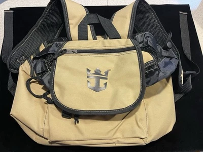 Royal Caribbean foldable backpack Brand New w/ Tags Black Travel Cruise Hiking - Image 1 of 4