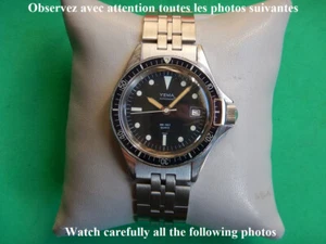 Yema Superman 300 M All Original Steel Years 80 Revised Warranty - Picture 1 of 15