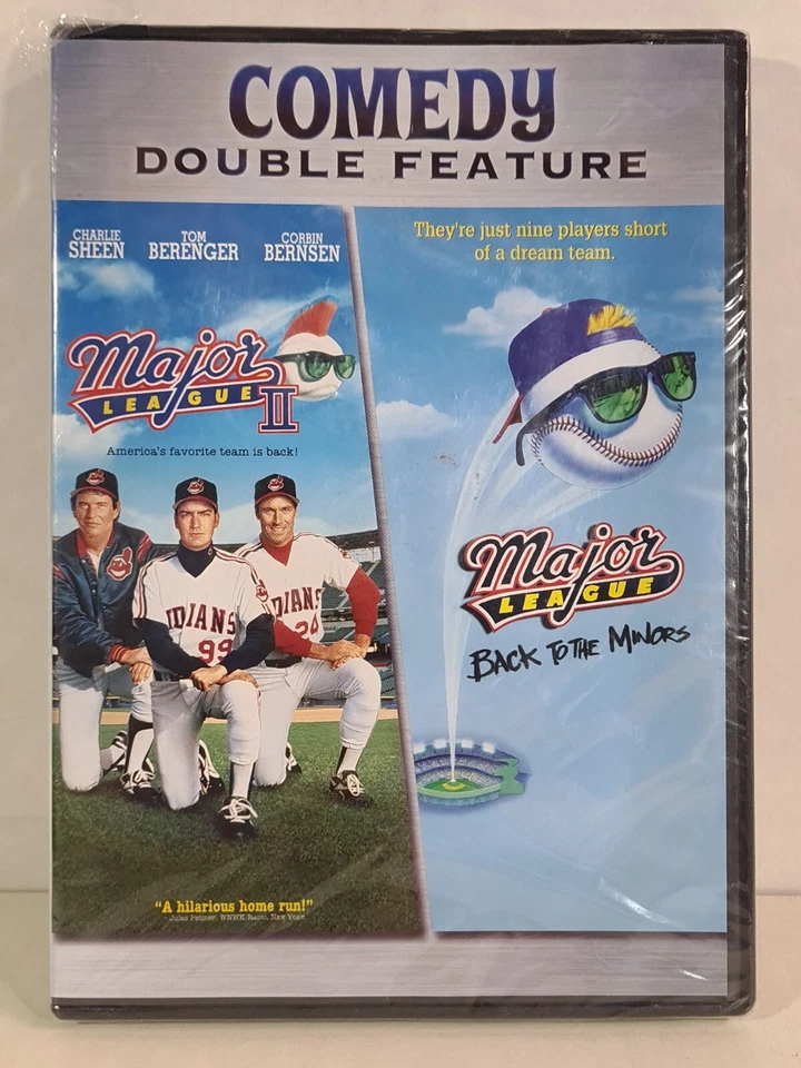 Major League II / Major League: Back to the Minors DVD SEALED NEW  - Image 1 of 1