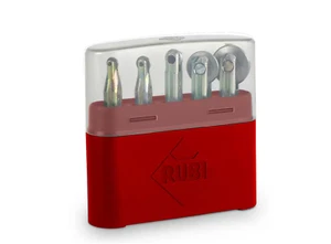 Rubi Tools 5 Piece Tile Scoring Wheel Kit - Picture 1 of 3