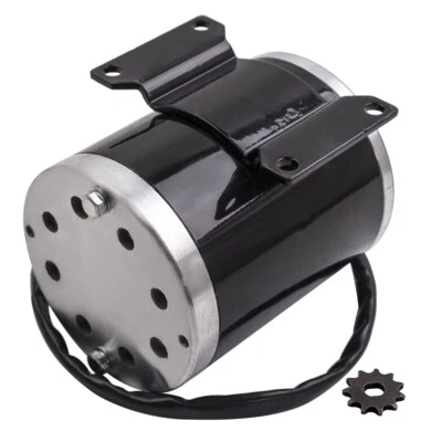 1x 24V DC Electric Brush Motor for Electric Bike Motorcycle Go-kart Mower 500W - image 1 of 4