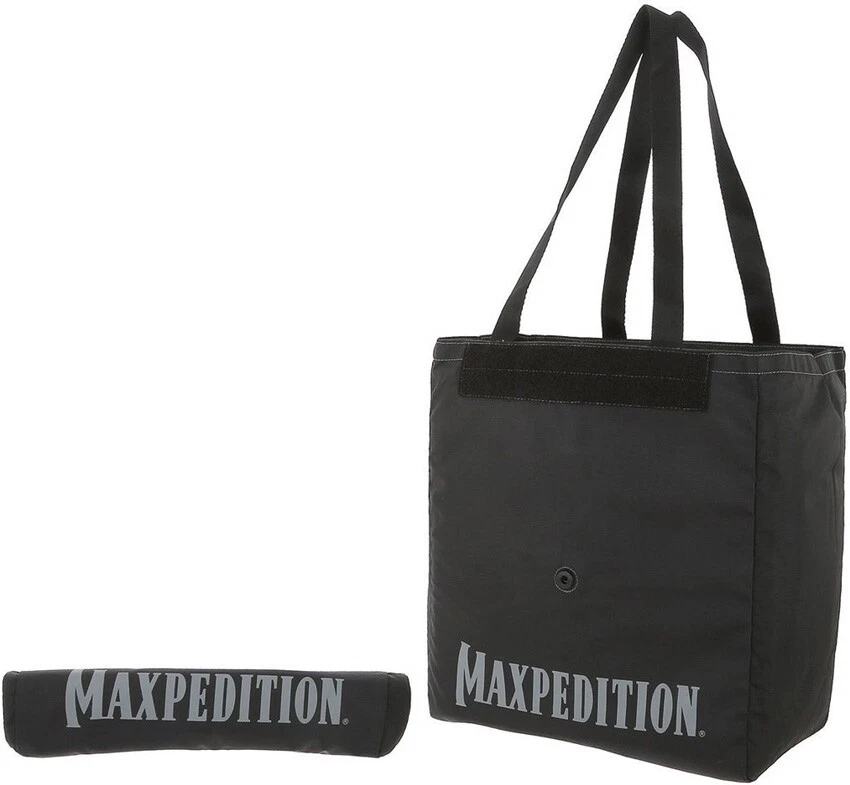 Maxpedition Roll Up Tote Black 420 Denier Ballistic Nylon Construction TTEMXBLK