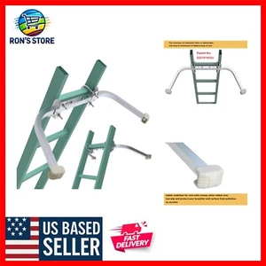 Universal Ladder Stabilizer for Roof Gutter Cleaning - Aluminum & Lightweight - Picture 1 of 11
