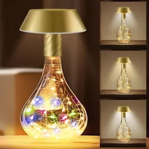 Wireless Bottle Lamp, Modern Wine Bottle Light with 3 Color Temperature, 3 Level - Picture 1 of 7