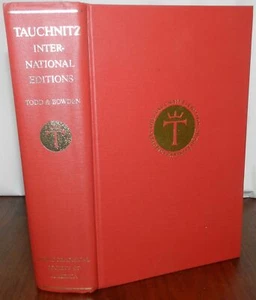 Tauchnitz International Editions in English, 1841-1955 Bibliographical History - Bild 1 von 10