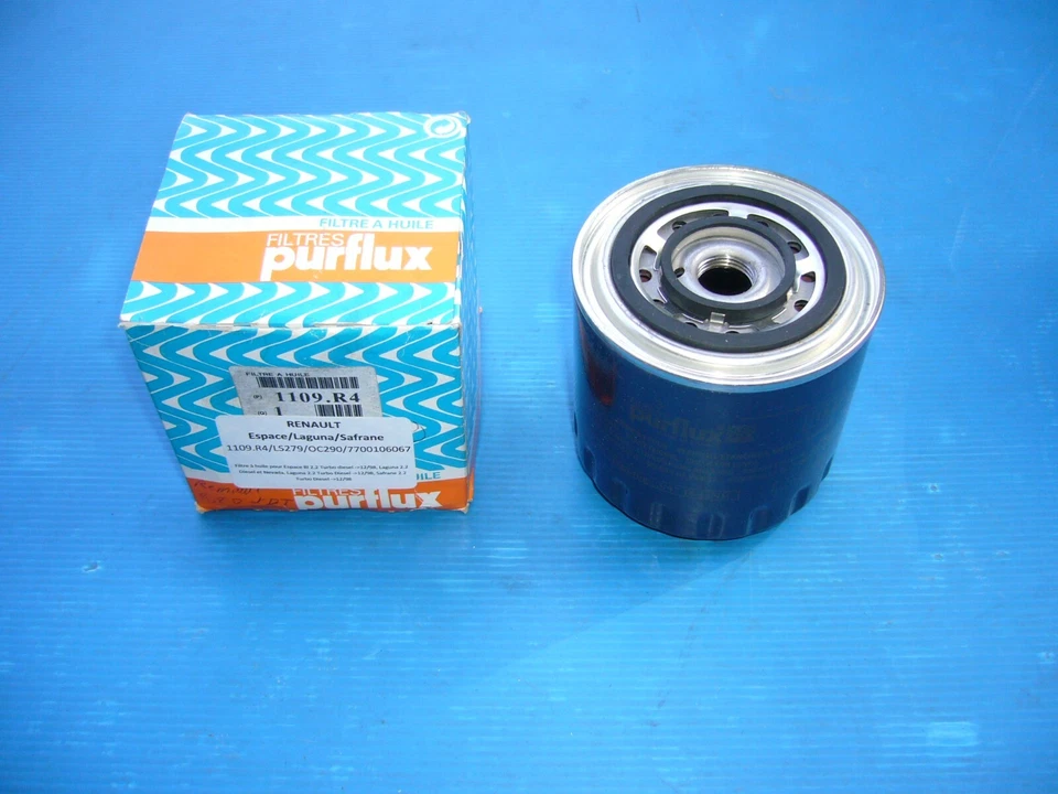 Filtro De Aceite Purflux Para Renault Espace III, Laguna, Nevada, Safrane - Imagen 1 de 1