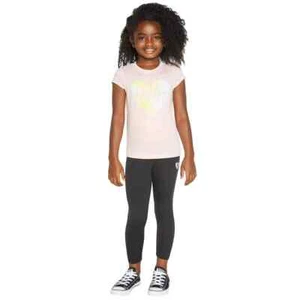 Hurley Little Girls 2-piece Set - Black/Gray/Pink - Size 4 - 1527550 - 384905 - Picture 1 of 5