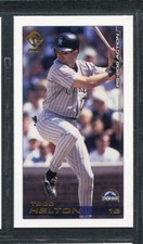 2001 Pacific Private Stock PS-206 Action - #25 - Todd Helton - Rockies