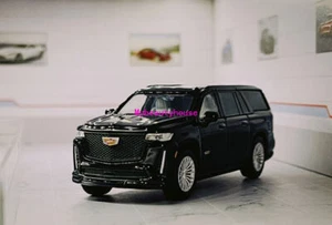 Masdi 1:64 Black Escalade Full Size SUV Sports Model Diecast Metal Car - Picture 1 of 15