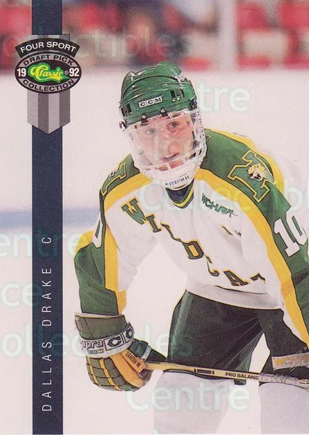 1992 Classic Four-Sport #206 Dallas Drake - Image 1 of 1