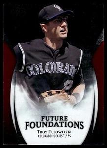 2009 Upper Deck Icons #FF-TT Troy Tulowitzki - Picture 1 of 2