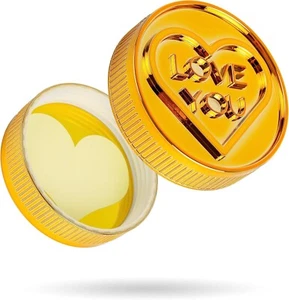 Tapa de regalo LOVE YOU, solo se adapta a tarro Nutella de 22,9 a 35,3 oz., color dorado, ÚNICA - Imagen 1 de 8