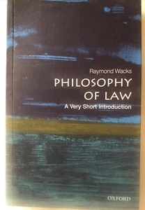 Philosophy of Law: A Very Short Introduction (Paperback or Softback) - Picture 1 of 3