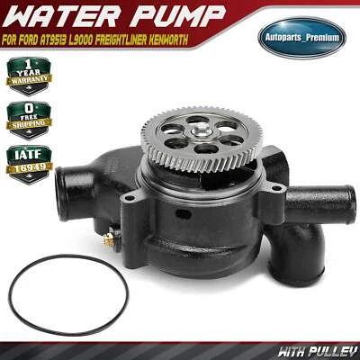 Engine Water Pump for Ford AT9513 96-98 L9000 Freightliner FLB Kenworth Diesel - Image 1 of 4