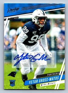 Yetur Gross-Matos Panthers 2020 Prestige Xtra Points Rookie Auto Football #298 - Picture 1 of 2
