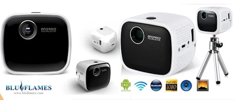 iCODIS CB-100 Mini Projector Android installed Pico OS DLP WiFi Bluetooth  - Image 1 of 1