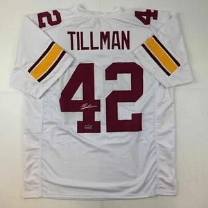 Facsimile Autographed Pat Tillman Arizona State White Reprint Jersey Men's XL - Picture 1 of 4