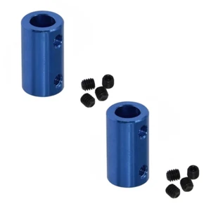 Conector motor acoplador de acoplamiento rígido de eje de aluminio de 5 mm a 8 mm 2 piezas - Imagen 1 de 3
