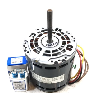 EMERSON K55HXKCH-3193 Blower Motor 208/230V RPM 1075 2SPD 3/4HP used #CMC274 - Picture 1 of 4