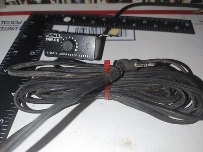 SSL Force Amplifier Power Remote Subwoofer Control Bass Knob Car Stereo Amp 3.5 - Image 1 of 4