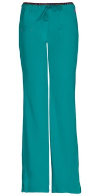 Pantalón Scrubs HeartSoul tiro bajo con cordón 20110 TEAH azul verdoso envío gratuito Foto 1 de 3