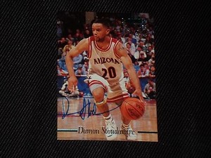 DAMON STOUDAMIRE 1995 CLASSIC ROOKIES CERTIFIED SIGNED AUTOGRAPHED CARD