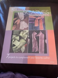 Annie’s Attic * 8-Hour Fashions Scarves Designs by Mickie Akins * 7 projects - Picture 1 of 2