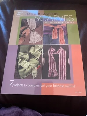 Annie’s Attic * 8-Hour Fashions Scarves Designs by Mickie Akins * 7 projects - Image 1 of 2