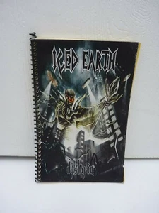Vintage ICED EARTH DYSTOPIA Tour Itinerary 2012 - Picture 1 of 5