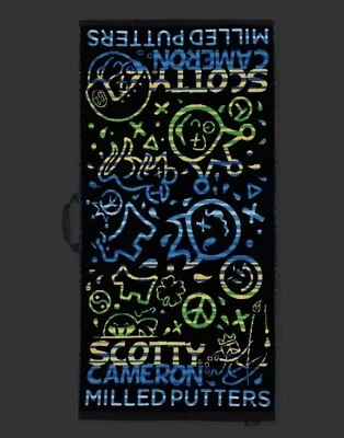 SCOTTY CAMERON Towel - Greatest Hits - Blue/Yellow/Green - Imagem 1 de 3