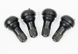Set of 4 Short Snap In Kart Wheel / Tyre Valves | OTK Douglas Jet Freeline - Picture 1 of 3