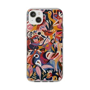 iPhone 13 14 Plus 15 Pro Flexi Case, Beautiful design, slim fitting case - Picture 1 of 40