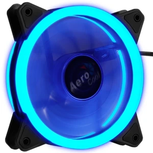 Aerocool Rev BLUE Ventola da 120mm con illuminazione ad anello Dual Led - Imagen 1 de 5