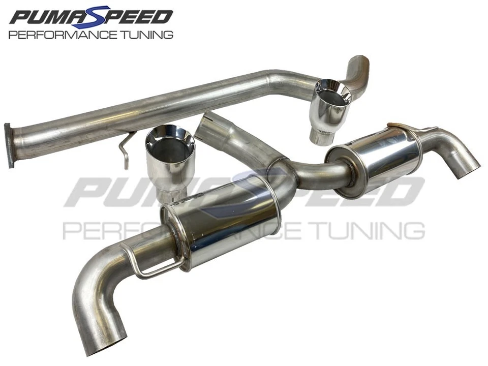 Impianto di scarico non risonante Pumaspeed Racing Toyota GR Yaris GPF-Back - Immagine 1 di 1