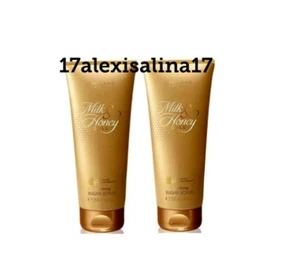 2 × Oriflame Milk & Honey Smoothing Sugar Scrub - Picture 1 of 3