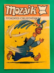 WIPA Mosaik Abrafaxe ungarisch Ungarn Mozaik Nr. 1977/9 guter Zustand - Bild 1 von 2
