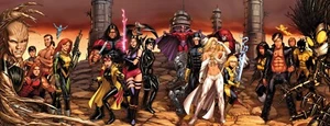 UNCANNY X-MEN BY DALE KEOWN OVERSIZED Vinyl Poster 70 x 30 Marvel Comics - Picture 1 of 1