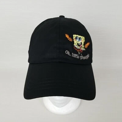 Nickelodeon Bob Esponja Pantalones Cuadrados "Oh Pequeña Piña" Sombrero Negro Juvenil Bonito Foto 1 de 4