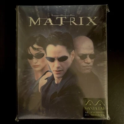 THE MATRIX MANTA LAB DOUBLE LENTICULAR 4K UHD BLURAY STEELBOOK - NEW & SEALED - Image 1 of 4