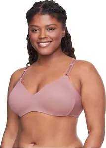 Warner's Underarm-Smoothing Comfort Wireless Lightly Lined T-Shirt Bra 1056 38D - Picture 1 of 3