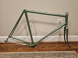 1983 Cinelli Supercorsa 58cm Road Bike Frameset Frame Fork 1950s Decals / Color - Picture 1 of 14