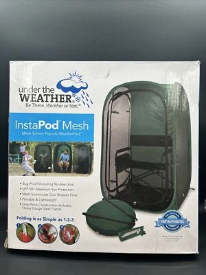Under the Weather InstaPod Pod Pop-Up SportsPod Tent Outdoor Shelter Shade IOB - Image 1 of 2